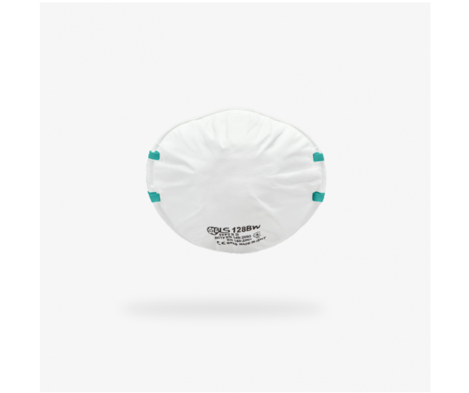 Respirador Descartable BLS Classic 128BW (FFP2 R D)
