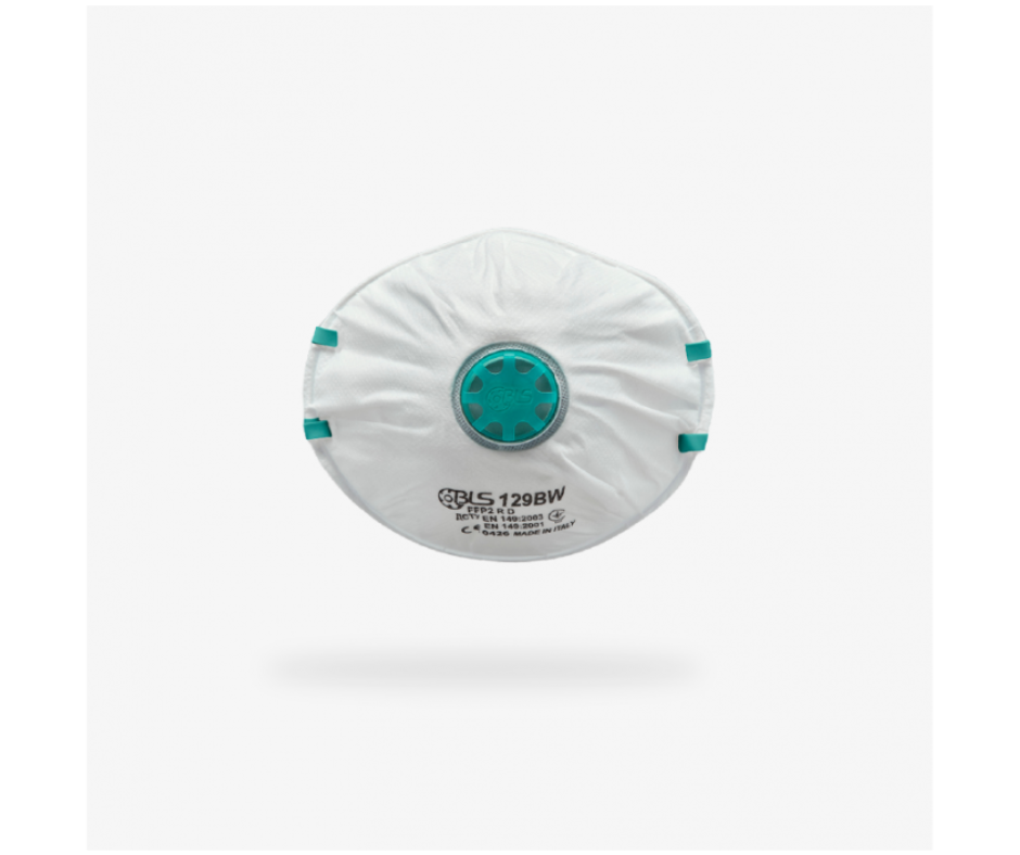 Respirador Descartable BLS Classic 129BW (FFP2 R D)