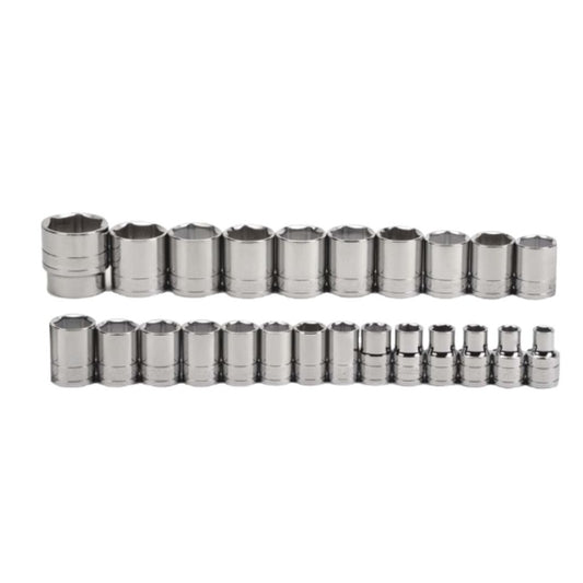 Juego de Llaves de Tubo 1/2'' - 10-19mm (10 Piezas)