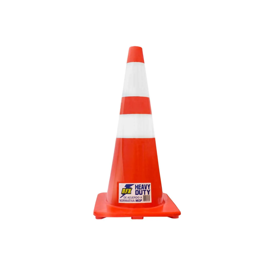 Cono de señalización de PVC de 28''/70 cm