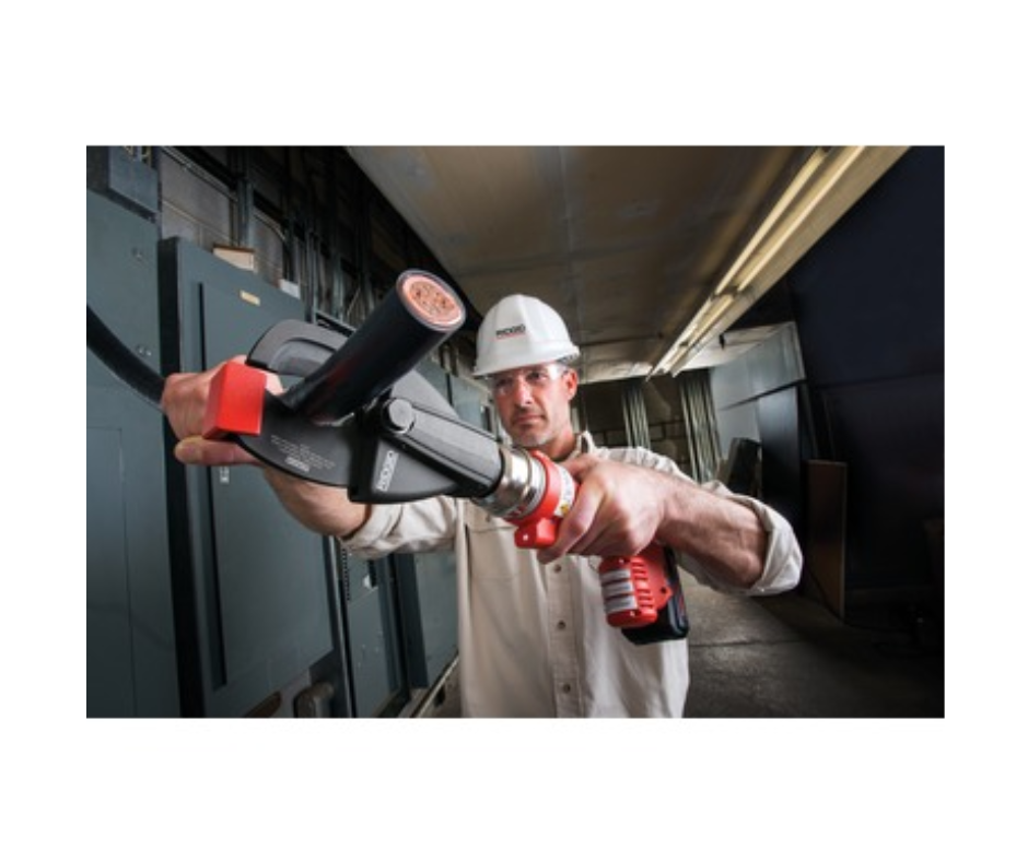 Juego de Herramientas Eléctricas RIDGID RE 6 Cortar, Engarzar y Perforar