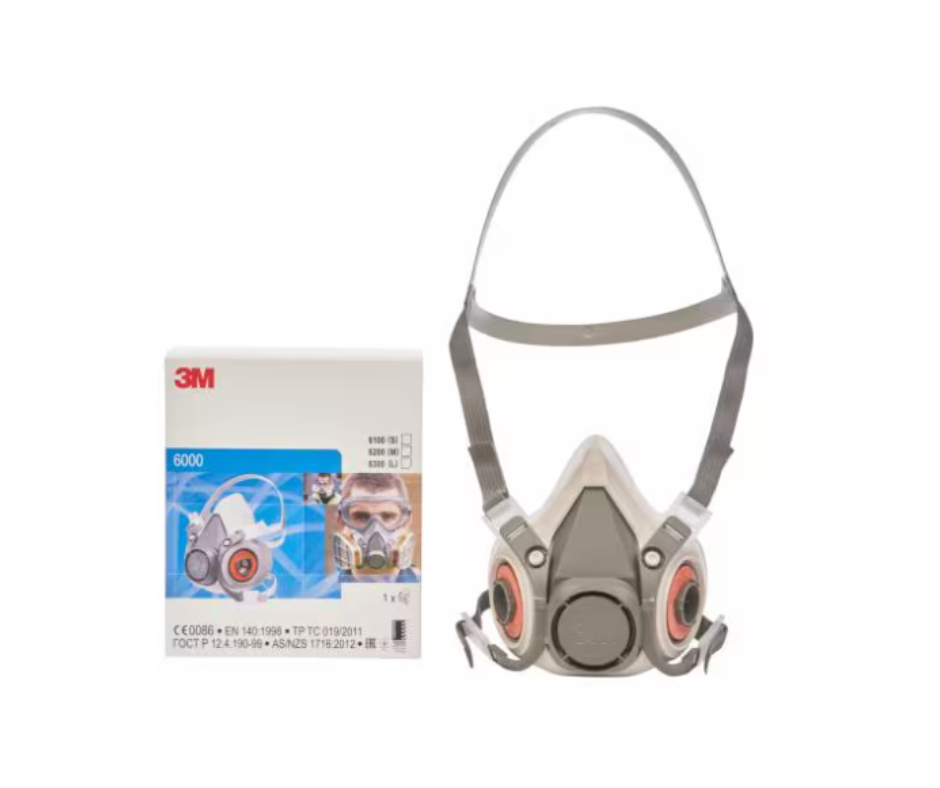 Respirador 3M 6200 Mediano