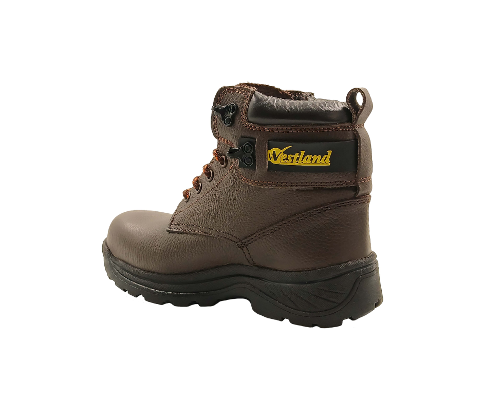 Botin de Seguridad Dieléctrico de Cuero y Suela PU Mod. TOMCAT "WESTLAND"