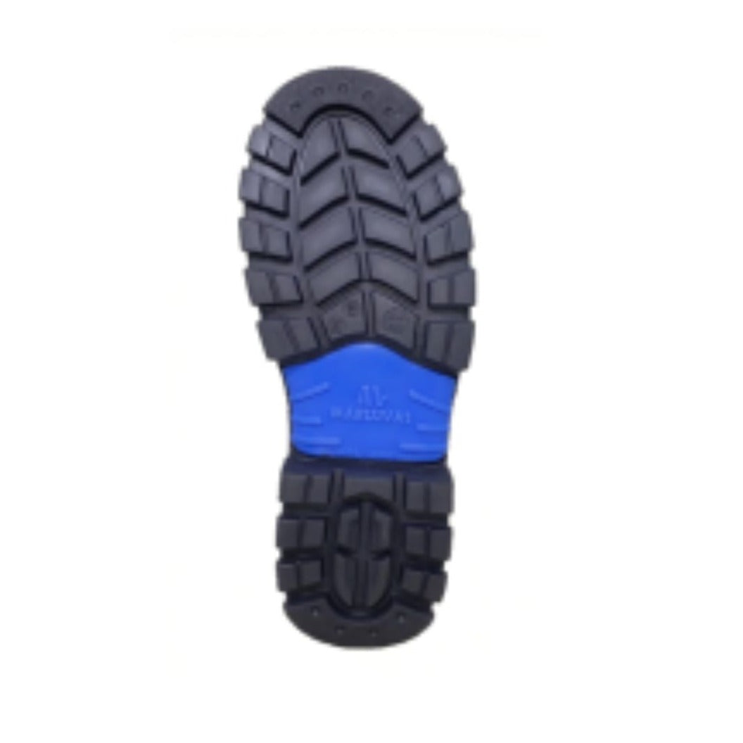 Botín de seguridad línea Premier Plus con puntera de composite y planta de Kevlar, color café