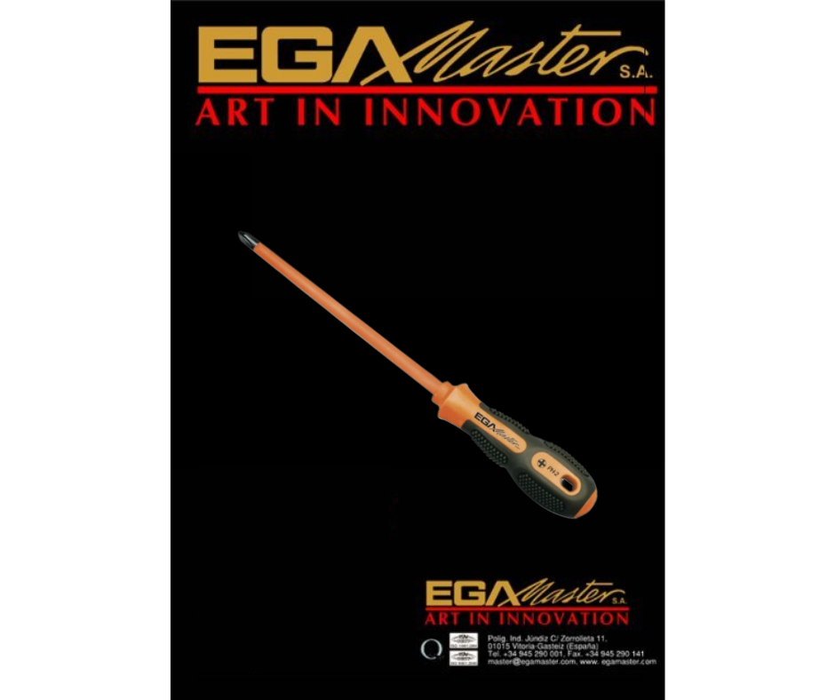 Destornillador estrella MASTERTORK 1000 V "EGA MASTER"