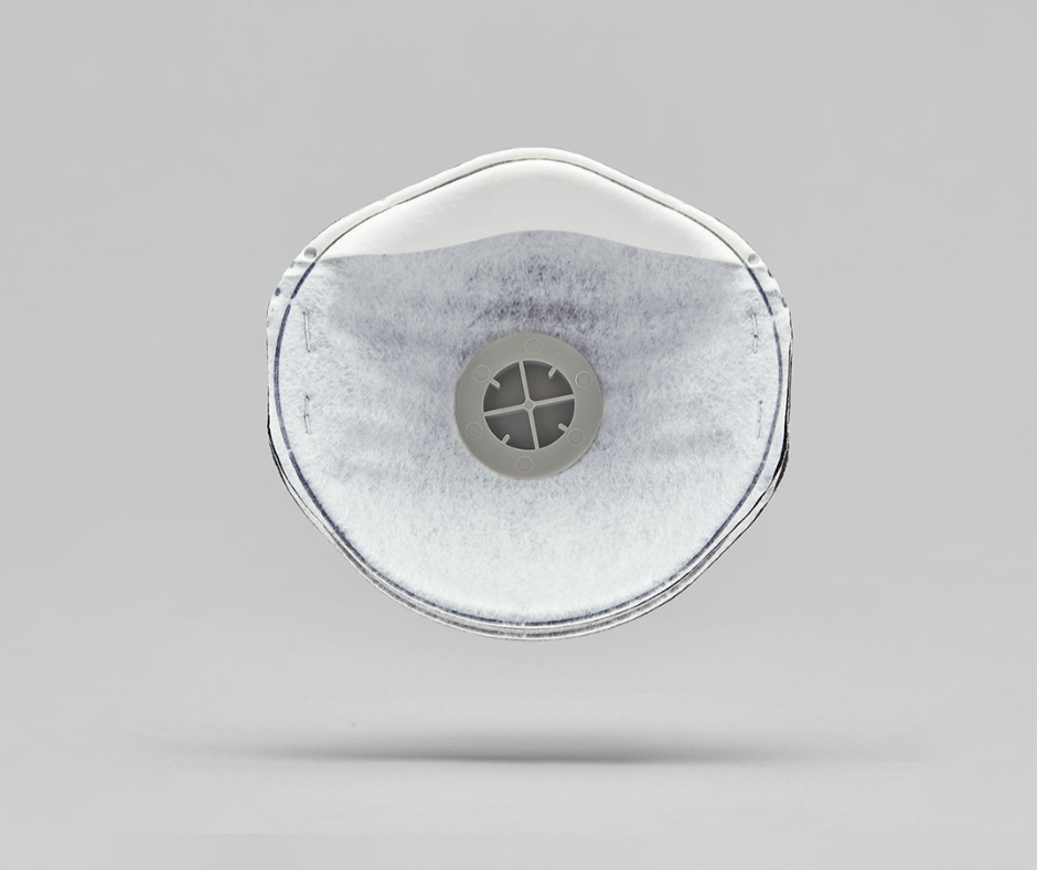 Mascarilla FFP2 con válvula y carbón activado BLS 226B