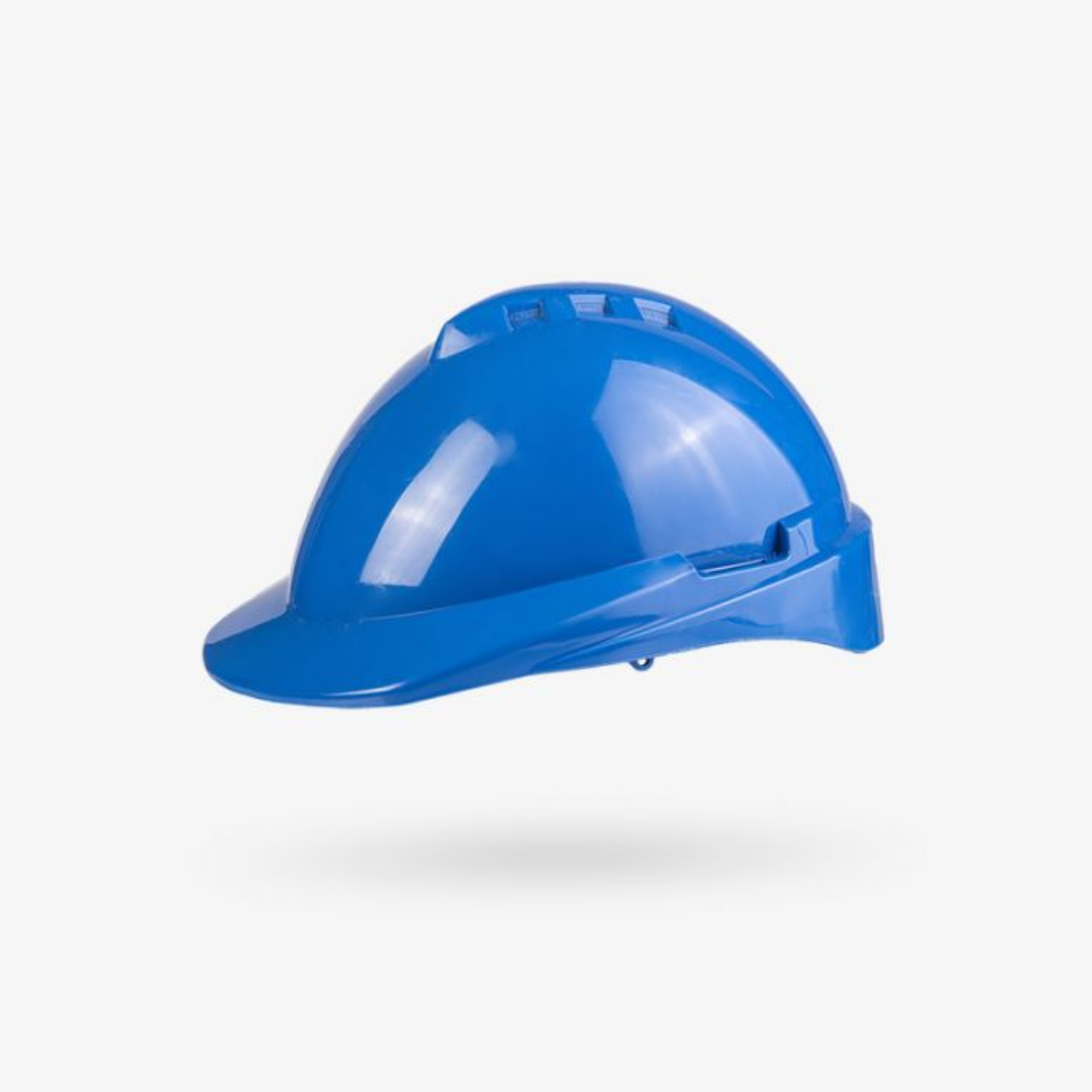 Casco de Seguridad MILENIUM CLASS LIBUS con Badana textil en ratchet y visor para casco