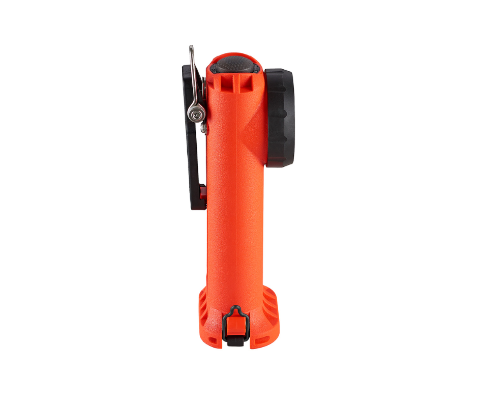 Linterna recargable anti-explosiva LED mod . Survivor (NARANJA) Con cargador 230 V.