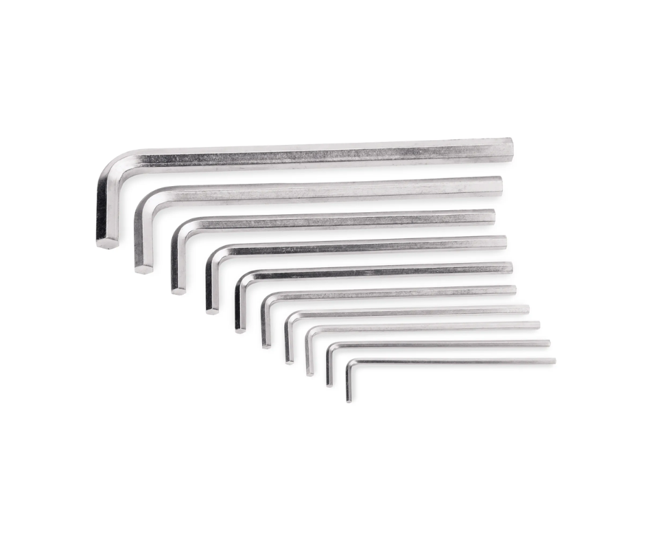 Llaves allen de 3/32'' a 3/8'' (10 Pzas.) ''SNAP-ON'' (U.S.A)