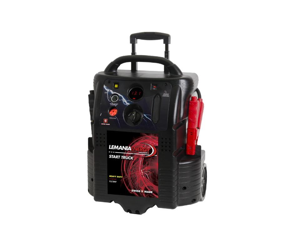 Arrancador Portátil Profesional Trolley LEMANIA P2 TR Start Truck (12V/24V)