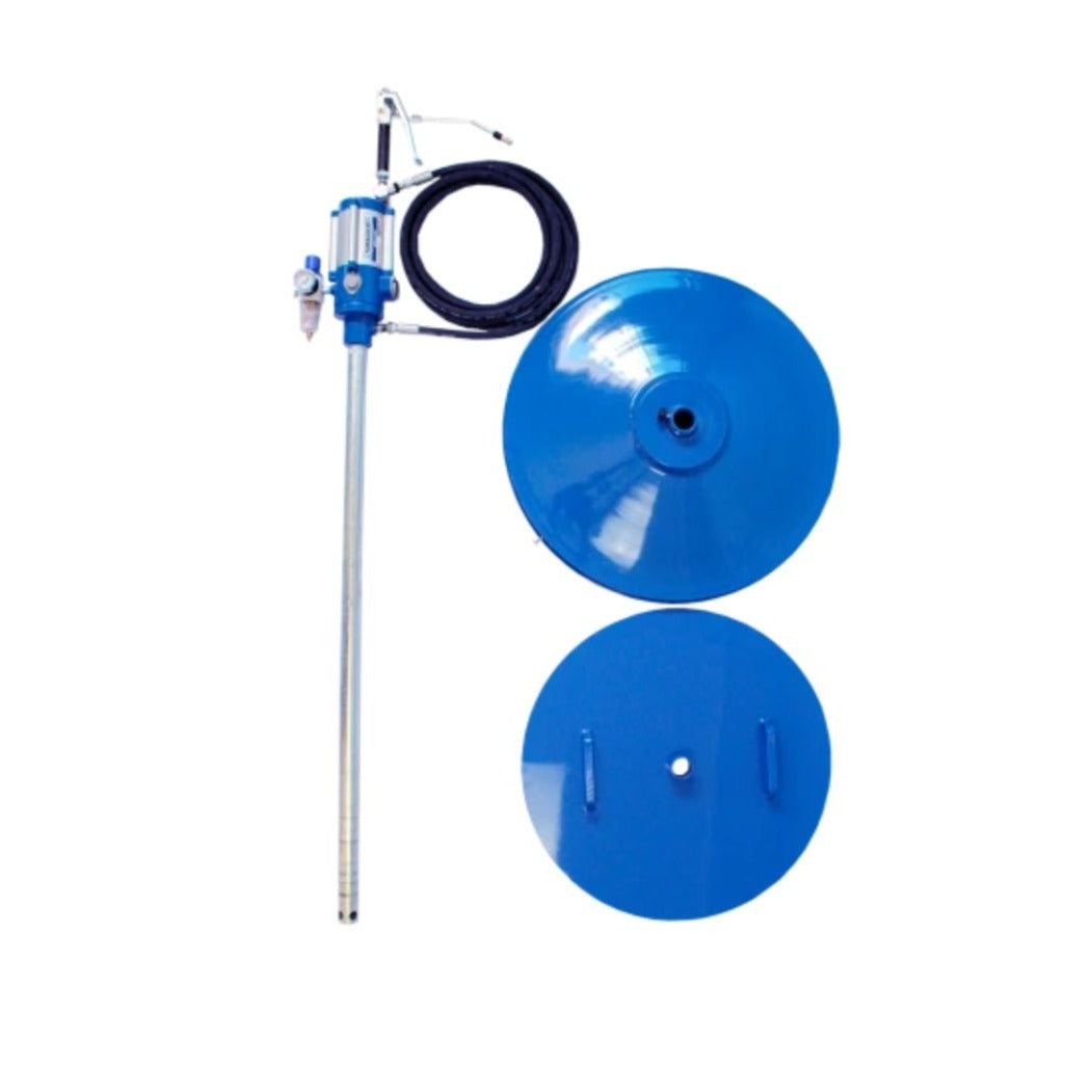 Engrasadora Neumática para Tambor de 200 Kg con Manguera de 6 m