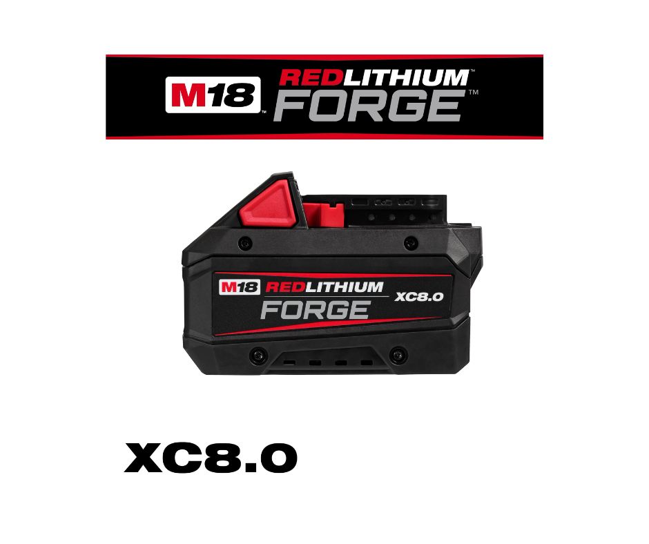 Batería M18™ REDLITHIUM™ FORGE™ XC8.0 (Modelo 48-11-1881)