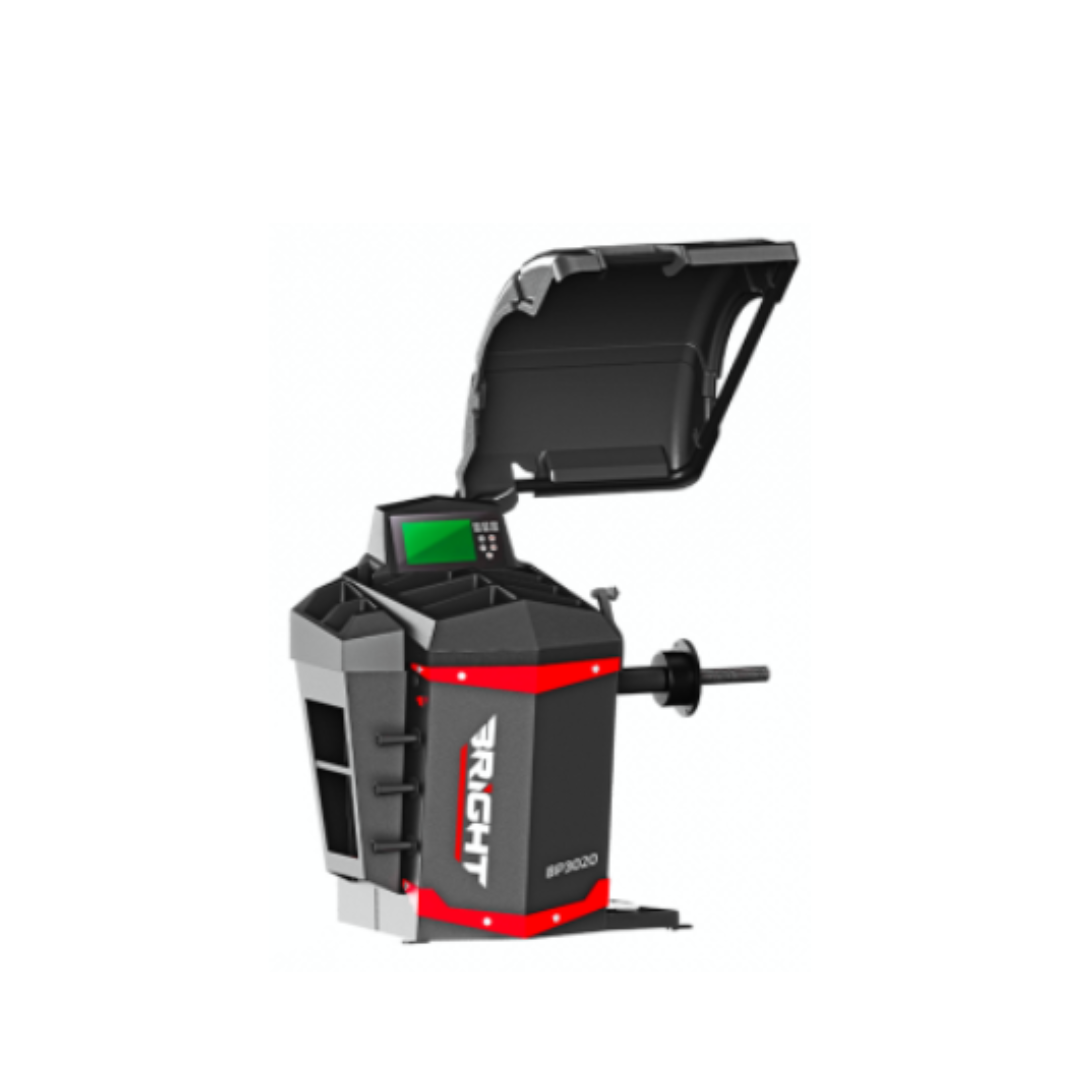 Balanceadora de ruedas 220/50hZ/1ph negro "BRIGHT"