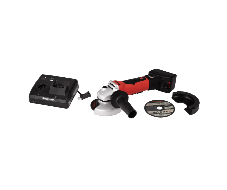 Amoladora Inalambrica de 4.1/2" 1 bateria 18 V. Y Cargador "SNAP-ON"