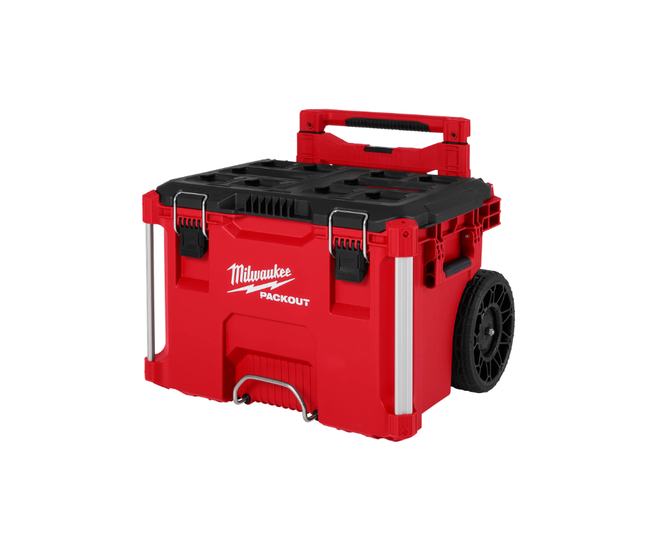 Caja de Herramienta con Ruedas, 2 Cajones PACKOUT Cap. 113 kg. "MILWAUKEE"