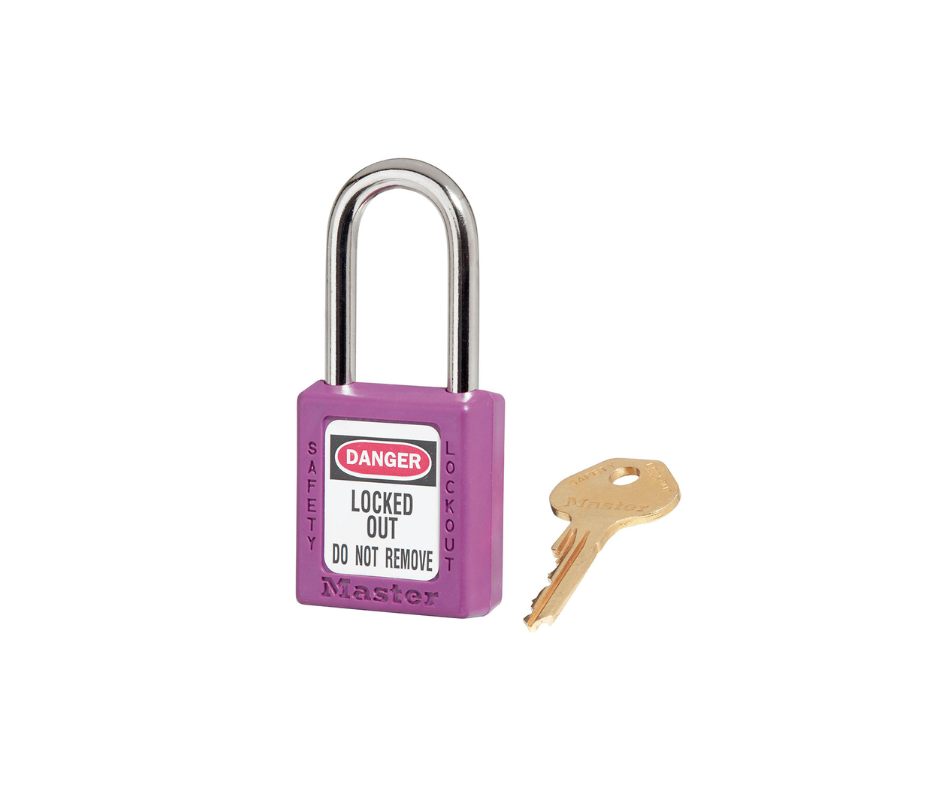 Candado de Seguridad Master Lock Zenex™ (410PRP - Morado)