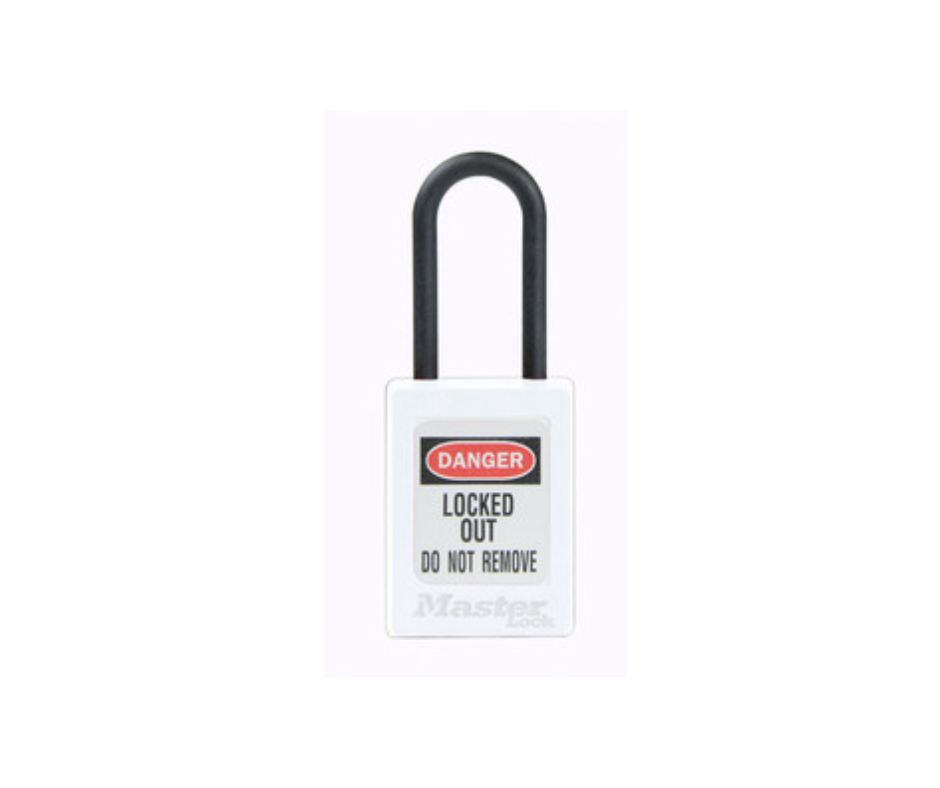 Candado Dieléctrico Master Lock Zenex™ (S32WHT - Blanco)
