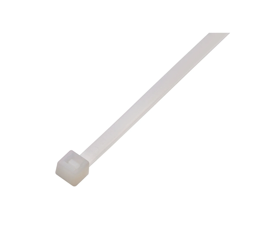 Precinto Transparente NY 500x7,6 mm (50 Pzas) Bolsa - FRONTEC