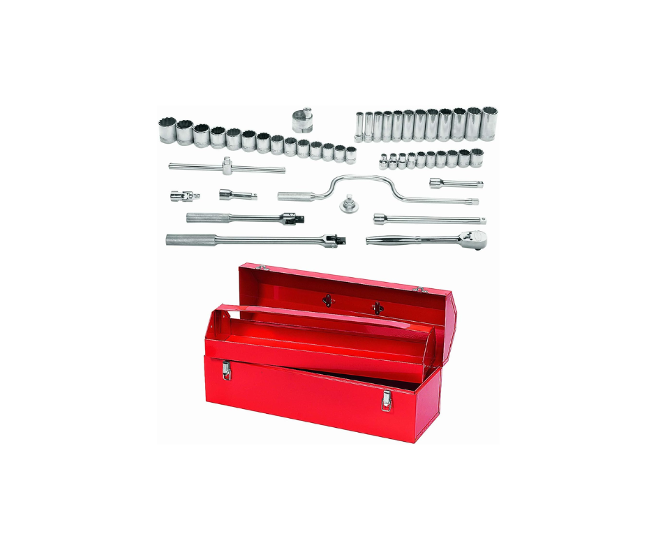 Juego de Dados de 1/2" WILLIAMS MSS-47TB (47 Pzas)
