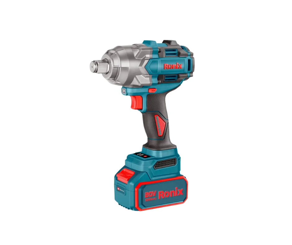Llave de Impacto Inalámbrica 20V 3/4 y 3/2 Brushless RONIX 8675 (1000 N·m)