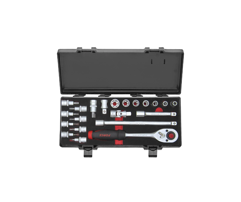 Juego de Dados Torx Macho y Hembra 1/2" FORCE (4221)