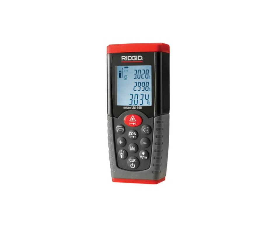 Medidor de Distancia Láser RIDGID micro LM-100