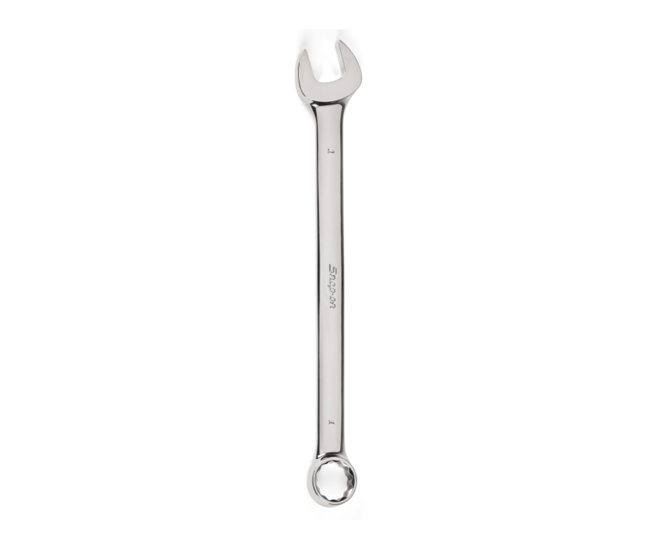 Llave combinada larga de 12 cantos o estriada ''SNAP-ON'' (U.S.A)