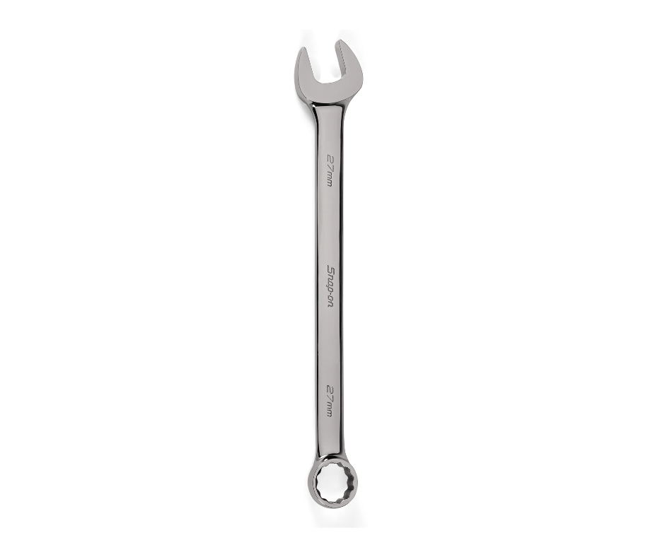 Llave combinada de mango largo de 12 cantos en mm. ''SNAP-ON'' (U.S.A)