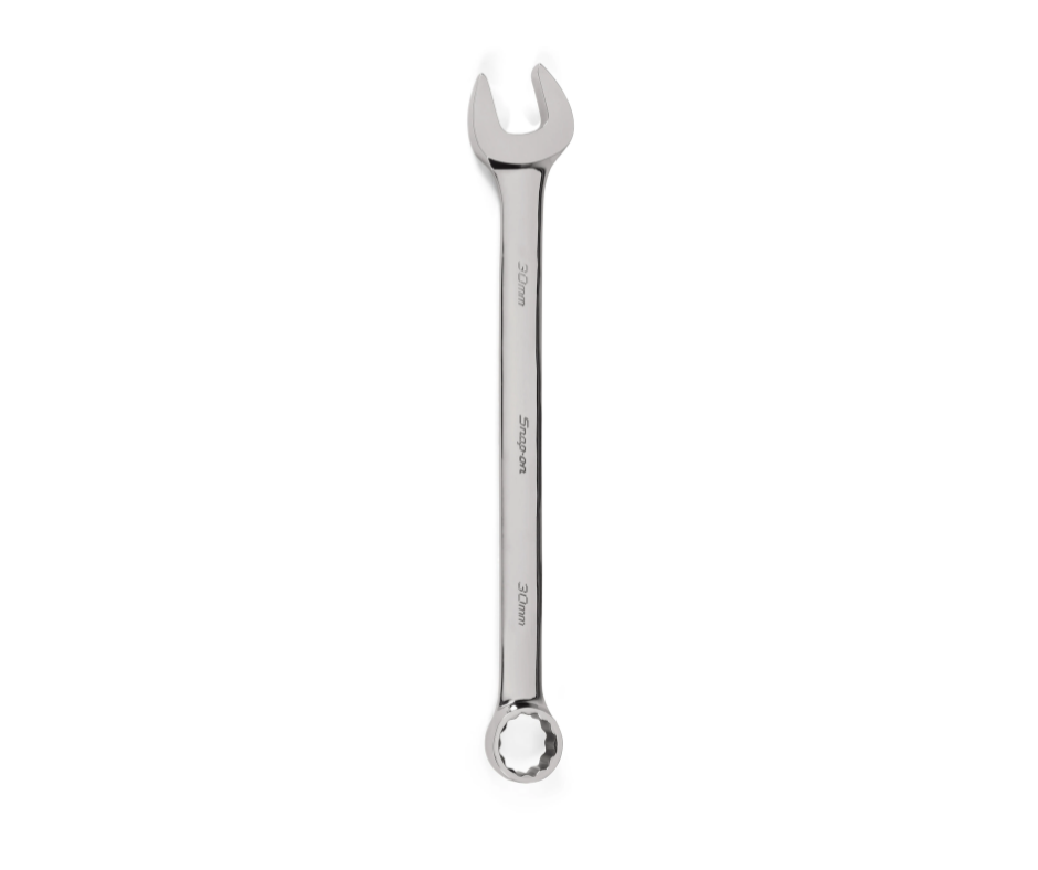 Llave combinada de mango largo de 12 cantos en mm. ''SNAP-ON'' (U.S.A)
