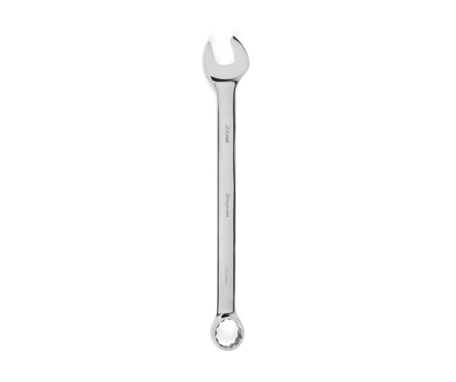 Llave combinada de mango largo de 12 cantos en mm. ''SNAP-ON'' (U.S.A)
