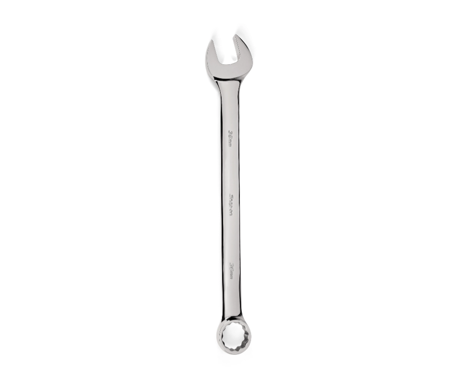 Llave combinada de mango largo de 12 cantos en mm. ''SNAP-ON'' (U.S.A)