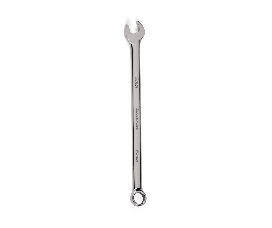 Llave combinada de mango largo de 12 cantos en mm. ''SNAP-ON'' (U.S.A)