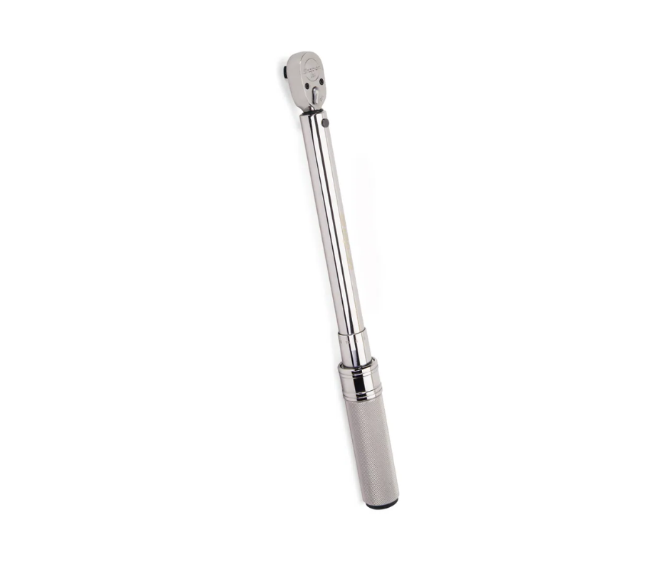 Torcometro encastre 3/8'' tipo clic de 20 - 100 lbs./pie 30.5 - 132.2 Nm. ''SNAP-ON'' (U.S.A)