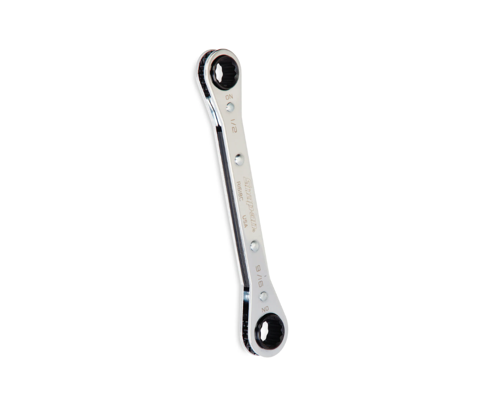 Llave de ojo con trinquete 9/16'' 12 cantos ''SNAP-ON'' (U.S.A)