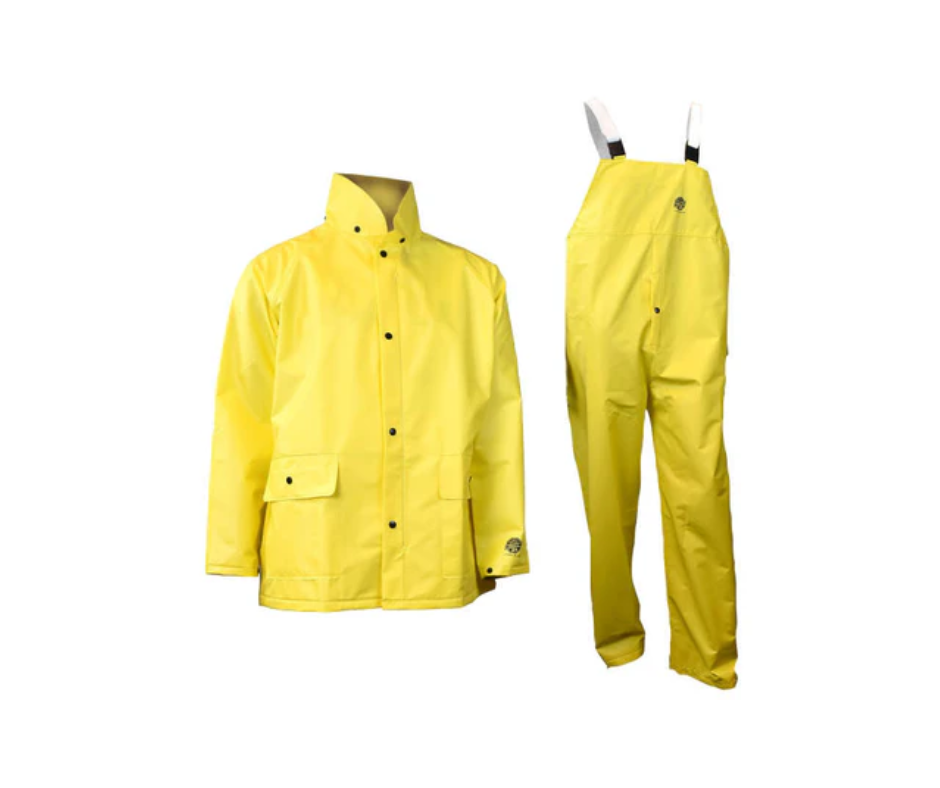 Traje Impermeable PVC Amarillo DRI-RAD®28 Durabilidad y