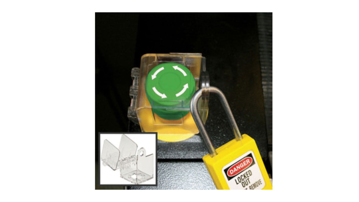 Cubierta para Botón Pulsador e Interruptor Giratorio MASTER LOCK