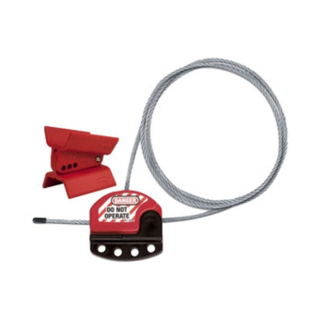 Bloqueador de Válvulas Mariposa con Cable MASTER LOCK