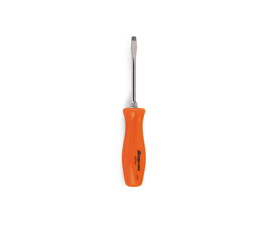 Destornillador plano de 4" largo "SNAP-ON"