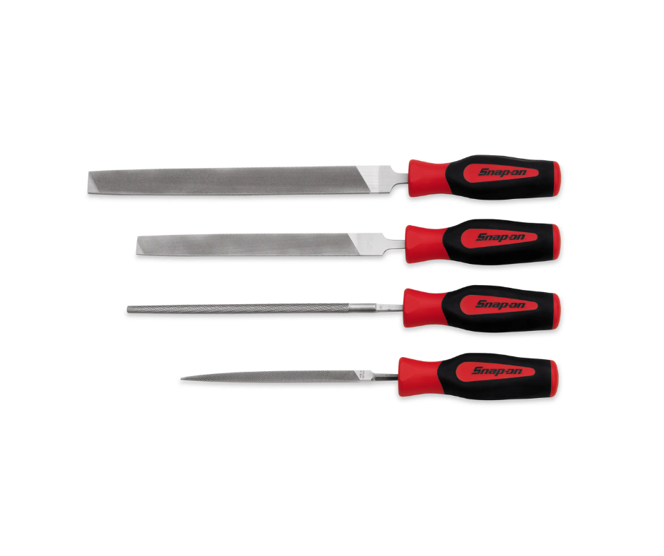 Limas con mango (4 Pzas.) 10'' ''SNAP-ON'' (U.S.A)