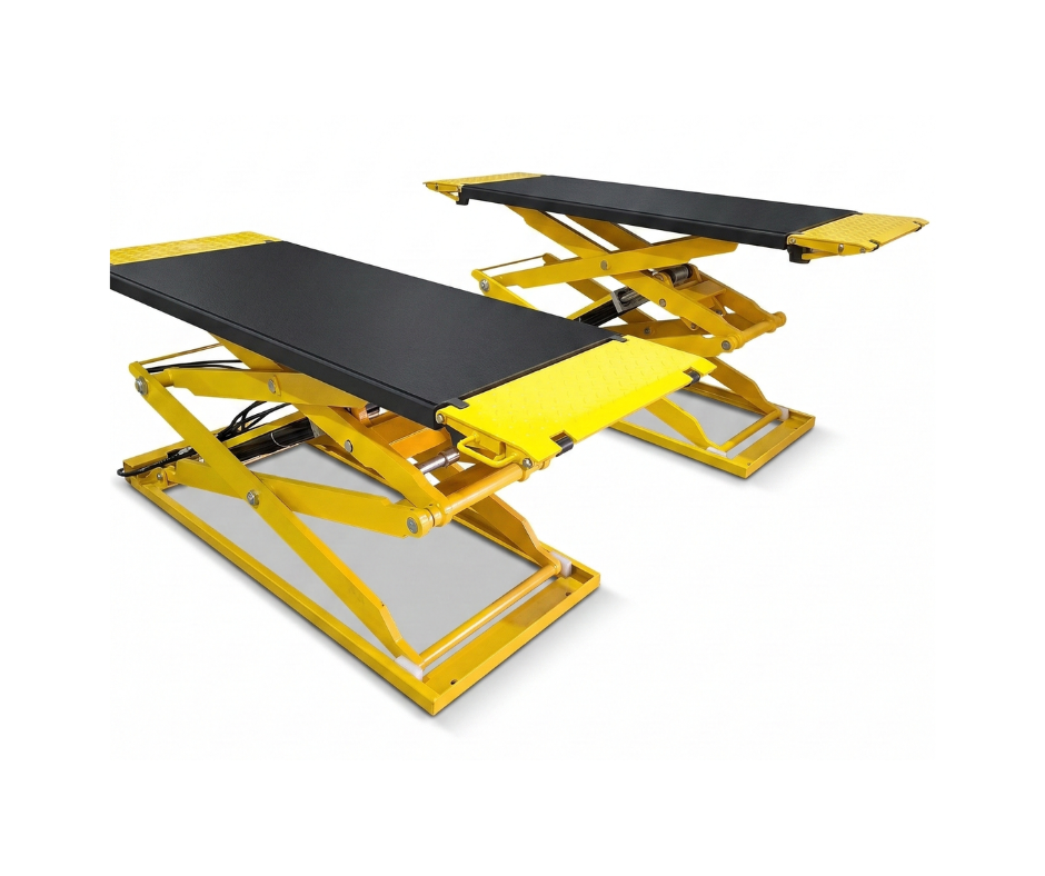 Elevador de Tijera Corto Electrohidráulico THINKCAR TVL 735 (RHINO) - 3.5 Toneladas