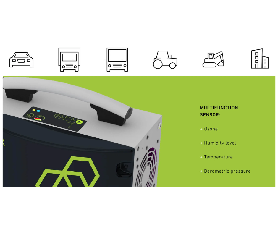 Sistema de Desinfección de Ozono O3-NEX ''MAHLE''