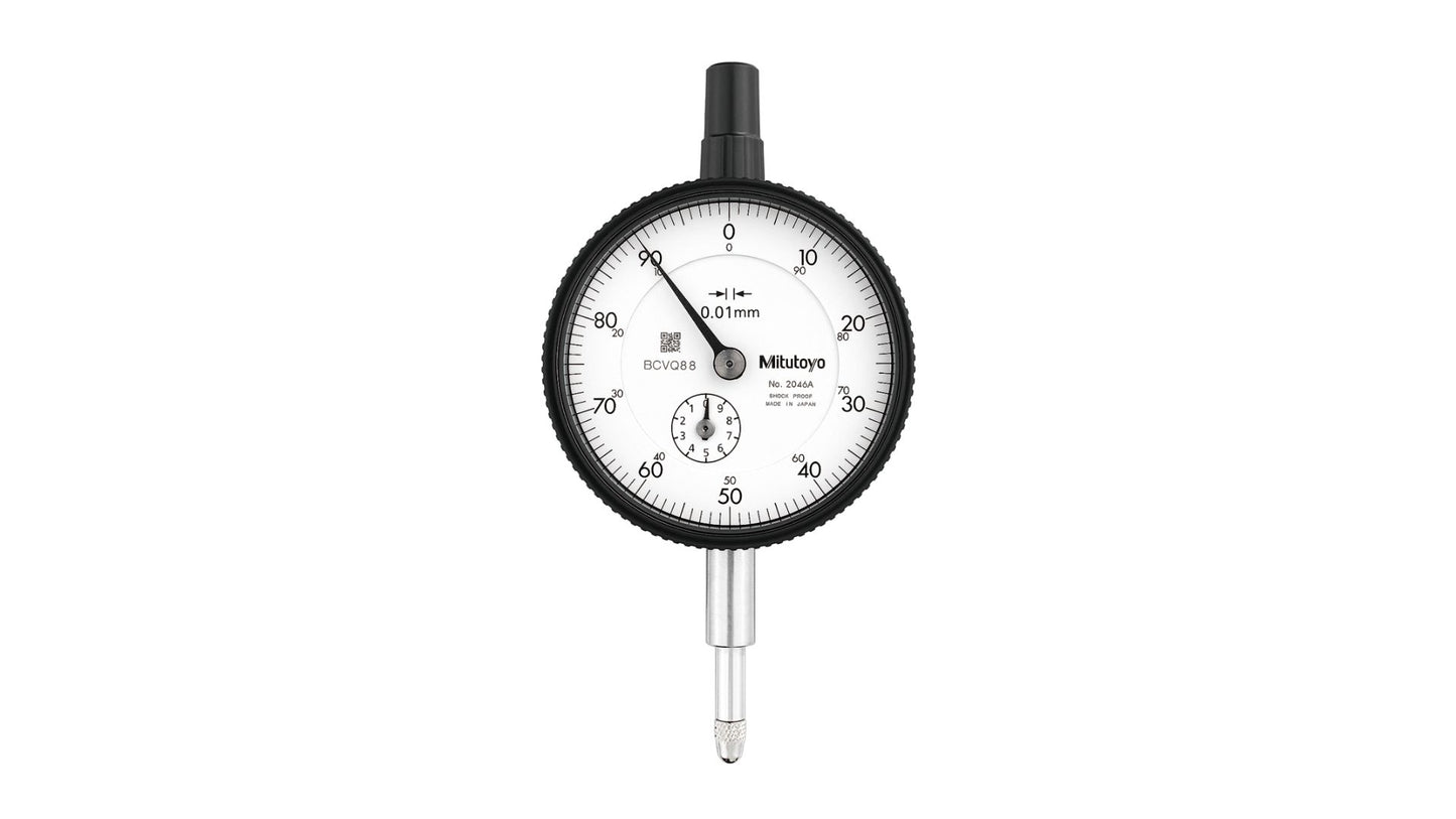 Reloj Comparador 10mm Mitutoyo - Lectura 0.01mm - MITUTOYO