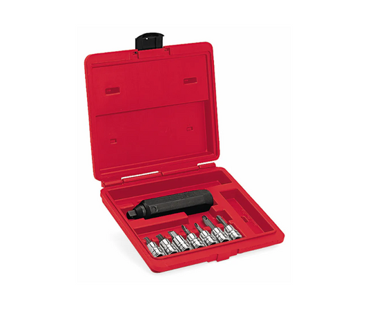 Destornillador de Impacto Encastre de 3/8'' (8 Pzas.) ''SNAP-ON'' (U.S.A)