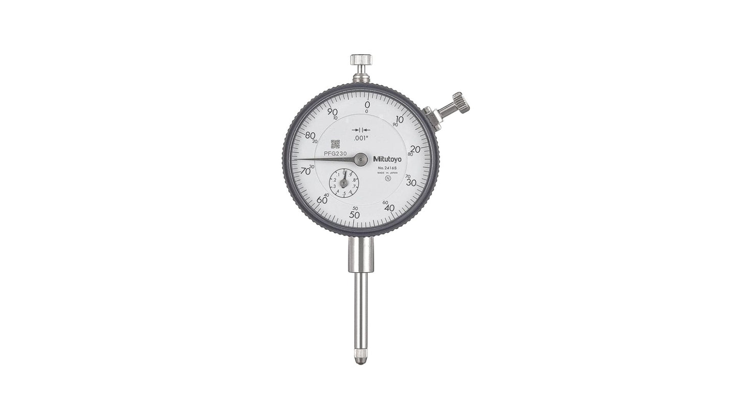 Reloj Comparador 1'' Mitutoyo - Precisión de 0.025mm