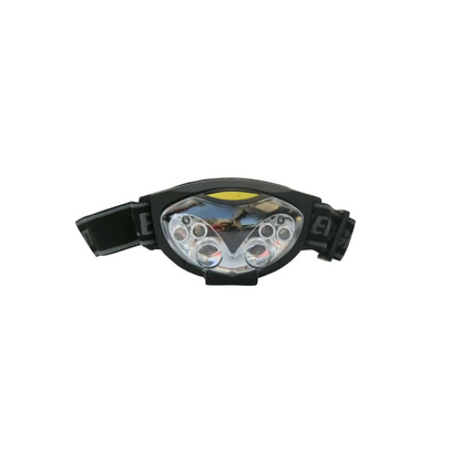 Linterna manos libres 6 LED KL-400 Boton de encendido 3 Funciones