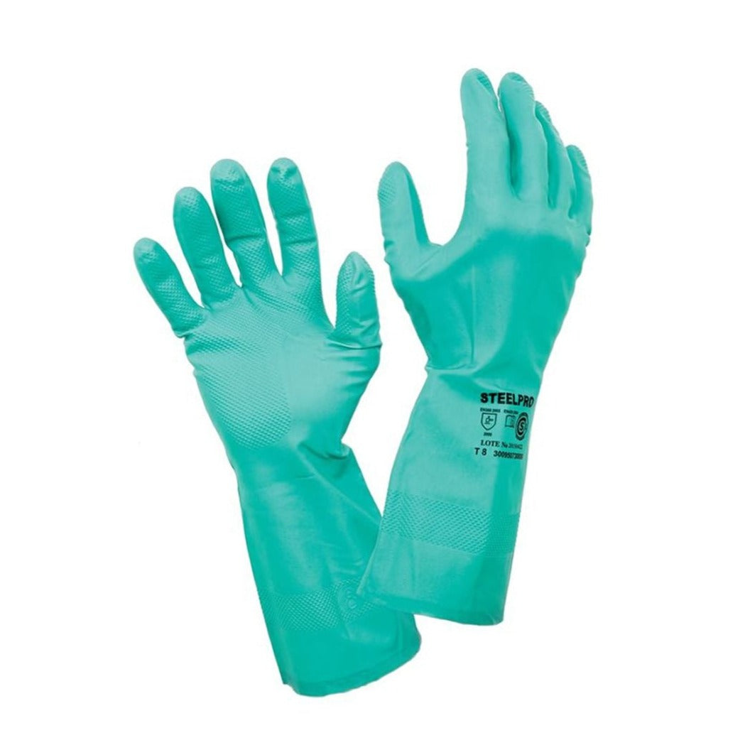 Guante de Protección Nitrilo 100% Flocado