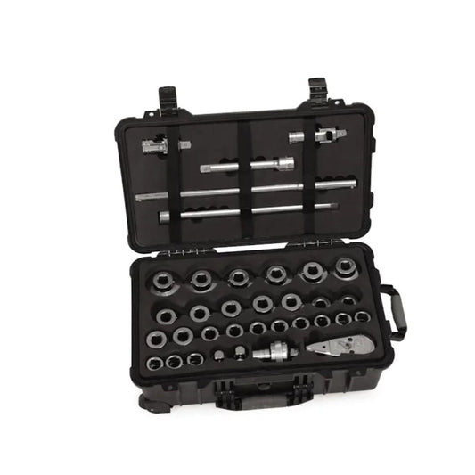 Juego llave de tubo de 3/4" de 3/4" a 2.3/8" (35 Pzas.) ''SNAP-ON'' (U.S.A)