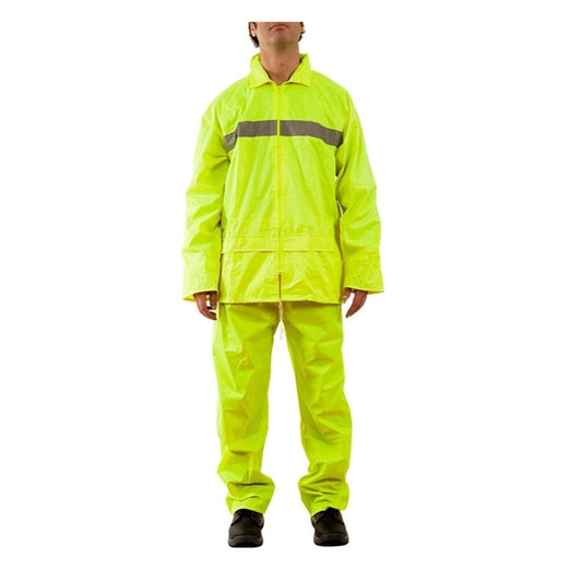 Conjunto Impermeable Ejecutivo Amarillo Flúor