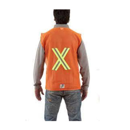 Chaleco Reflectivo Naranja Malla RFX