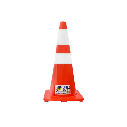 Cono de señalización de PVC de 28''/70 cm